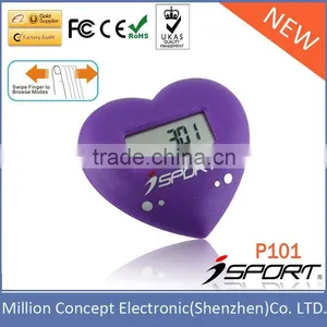 New Touch Heart Shape Pedometer thumbnail-1