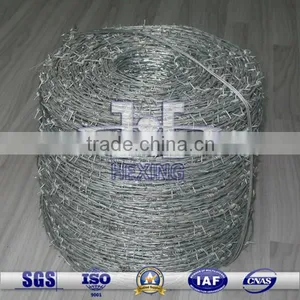 Galvanized Steel Barbed Wire for Fence thumbnail-1