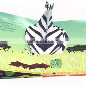 Custom Coloring Child Pop up Hardcover Book Printing thumbnail-5