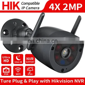 POE WIFI Wireless 2MP Security IP Camera 4X Digital Zoom CCTV HD Motion Detection Outdoor Surveillance Bullet Cam CamHi APP thumbnail-2