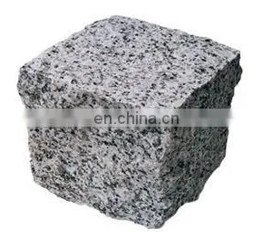 Natural Split Finished Grey G603 Granite Paver Cobblestone For Driveways thumbnail-3