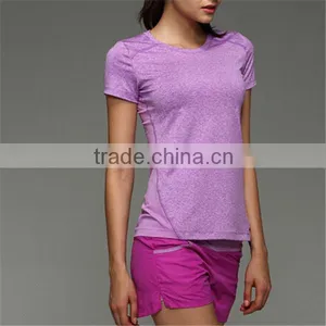 88% Polyester 12% Spandex Running Wear Tops thumbnail-3