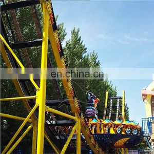 Rotating Wheel Game Flying Disk'o Ride Theme Park Crazy Amusement Outdoor Flying UFO Rides For Sale thumbnail-3