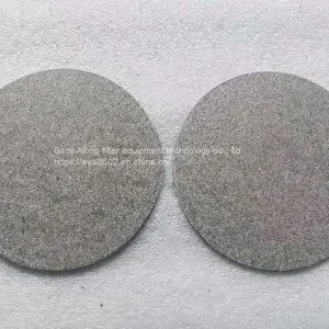30um Sintered Porous Titanium Plate For PEM Electrolyzer Of Hydrogen Production thumbnail-1