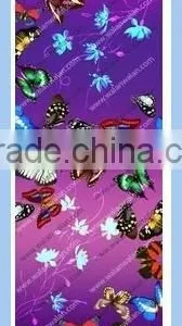 2015 New Design Silk Scarf Shawl of Animal Pattern thumbnail-2