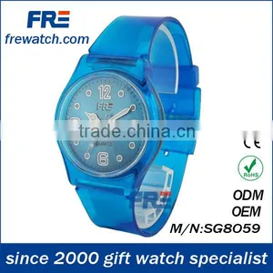 Clear Plastic Watch Box Plastic Ladies Watch Japan Movement thumbnail-1