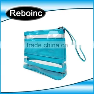 Wholesale Fashionable Makeup Travel Cosmetic Bags With Handle thumbnail-1
