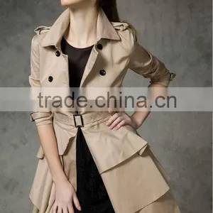 New Arrival 2013 Latest Design Fashion Women Wind Coat thumbnail-1