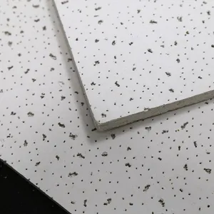 Office Modern 595x595mm Mineral Fiber Acoustic Perforated Ceiling Tiles for Hotels Factory thumbnail-3