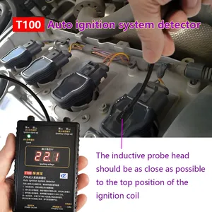 Auto Ignition System Detector 0-50KV Car Sparking Voltage Tester Portable 12V 24V COP Cylinder Ignition Error Analyzer thumbnail-4
