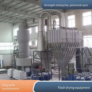 Sodium Hydroxide Rotary Flash Dryer, Flash Drying Equipment for Chemicals, Non-standard Customization thumbnail-4