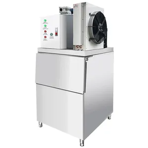 300kg/24h Commercial Flake Ice Maker for Catering, Seafood and Fresh Food Keeping thumbnail-1