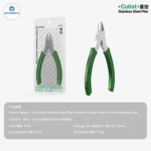 2UUL CT01 Cutist Stainless Steel Cutting Pliers for Phone Repair thumbnail-5