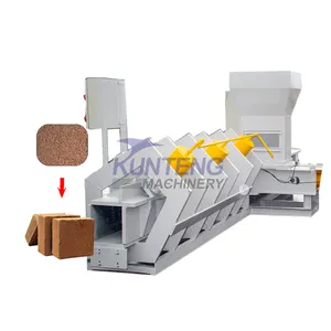 High Quality Coco Coir Peat Brick Block Making Machine EPC thumbnail-1