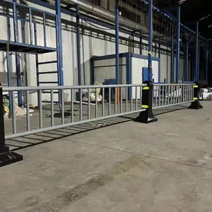 Urban Safety Guardrails, Anti-collision Galvanized Pipe Guardrails, Road Fences, Municipal Guardrails thumbnail-2