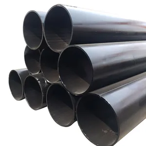 Spiral Welded Carbon Steel Round Pipe SSAW OD 219-3620mm Wall 6-30mm for Water Pipeline Foundation Piling thumbnail-1