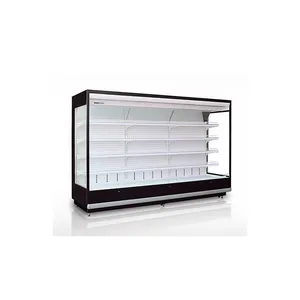 Supermarket Display Air Curtain Cabinet / Split Vertical Air Cabinet / Fruit and Vegetable Display Cabinet thumbnail-2
