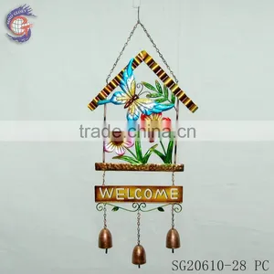 Metal Wall Decorative Welcome Sign Hanging Art thumbnail-1
