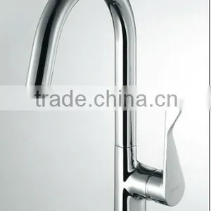 Kitchen Mixer Tap Single Handle Vessel Chrome Sink Basin Faucet thumbnail-1