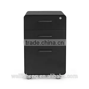 China Top Quality Colorful Office Furniture Small Steel Mobile File Cabient thumbnail-3