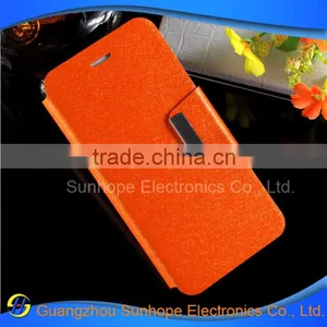 Leather Cases for Orange Nura 5.5 pu Leather Flip Cover With Stand thumbnail-1
