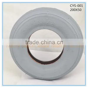 High Content Rubber Wheelchair Tyres 200X50 thumbnail-2
