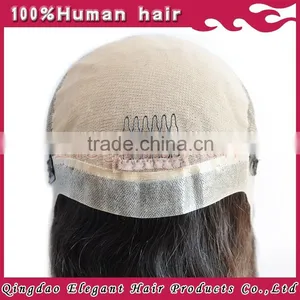 New Products 6A High Quality Silky Straight Hair Black Women Brazilian Hair Full Lace Wig thumbnail-5