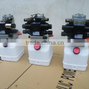Good Price Trailer Used 12VDC 24VDC Small Hydraulic Power Unit thumbnail-1