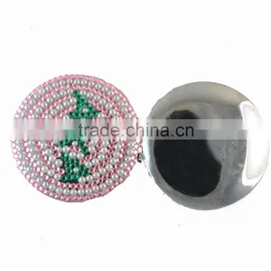 Luxury Custom Greek AKA Sorority Compact Mirror Quality Choice thumbnail-3
