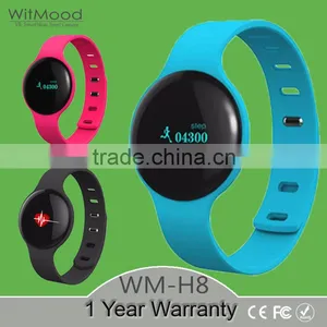 Witmood 2016 H8 Waterproof Wristband Bracelet Pedometer for Apple and Android thumbnail-1