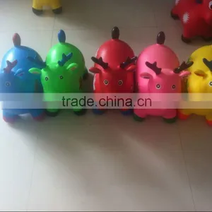 Bouncing Animal,Inflatable Jumping Animal,Hopper Animal,cartoon Cayman thumbnail-1