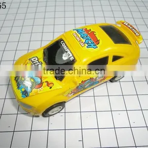 Plastic Cartoon Toys Pull Back Car thumbnail-1