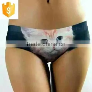 New Sexy Fashion Ladies Underpants 3D Print Design thumbnail-6
