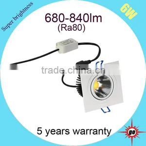 2016 New Fashionable Square LED Downlight 6W thumbnail-4