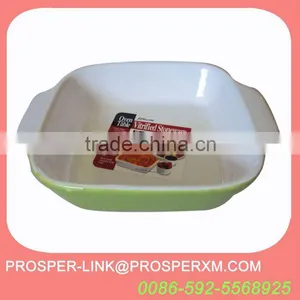 White Porcelain Baking Tray thumbnail-1
