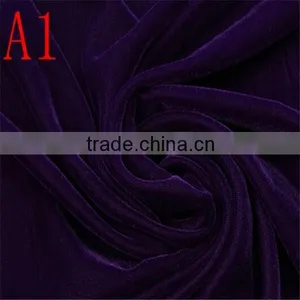 Violet Fabric/polyester Fabric Micro Plain Velvet 5000 Fabric/micro Velvet 9000 thumbnail-3