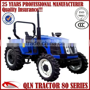 Economical and Practical QLN 704 70hp 4wd Small Agriculture Tractor Towable Backhoe for Sale thumbnail-1