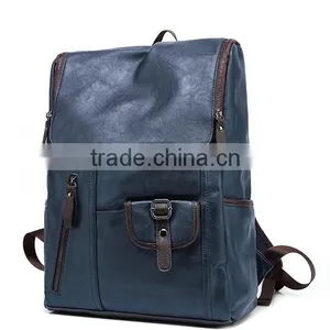 2015 Vintage Mens Leather Laptop Bag Backpack Quality Choice thumbnail-2