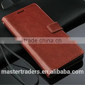 Original Fashion 64 Grain Stand Holder Wallet Flip PU Leather Case For Sony Z3 MT-3102 thumbnail-2