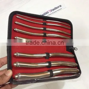 Hegar Uterine Dilators Set of 8 Dilators 3-4 mm to 17-18mm ,Gynecology Instruments Hegar Uterine Dilator Set in Pouch CE thumbnail-4