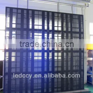 Shenzhen Factory P16 Create Full Color China Outdoor LED Curtain Display Screen Led Full Color Curtain Display Modules thumbnail-1