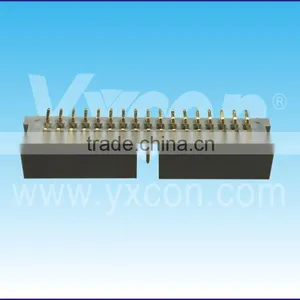 China Big Factory 2.54mm Pitch High Quality Vertical SMD Grey Color Box Header Connector thumbnail-5