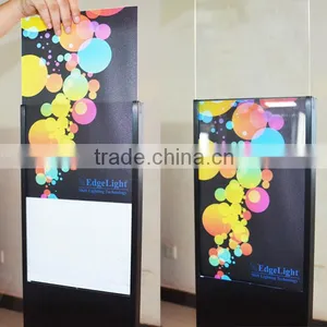 EdgeLight AF90 Double Sided Pillar LED Lighting Box City Pillar Decoration Advertising Lamp Post Light Case thumbnail-4