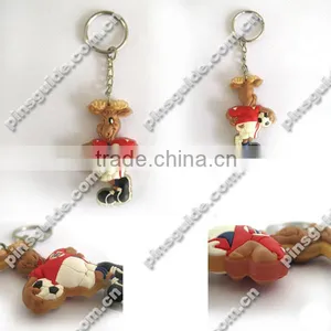 2d Custom Shaped Soft Pvc Germany Souvenir Keychain thumbnail-1