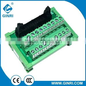 20-pin IDC/TB Converter MIL-Teminal Block Conversion Unit JR-20TBC thumbnail-1