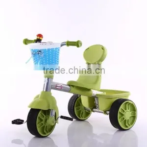 2016 Best High Quality Wholesale Plastic Children Tricycle With Fashionable Model thumbnail-2