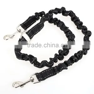 Homdox Pets Dog Leash Coupler Double Dog Walker Lead Elastic Two Dogs Leash Splitter AM002453 thumbnail-2