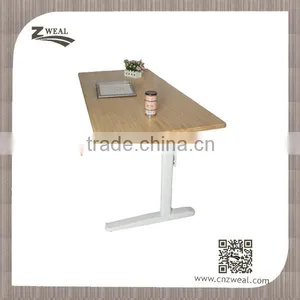 High Quality Manual Height Adjustable Standing Computer Desk thumbnail-3