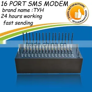 Rs232/USB Gsm Bulk Sms Modem 16 Port With Wavecom Q2406 Newest Module,plc Modem thumbnail-1