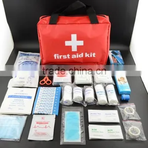 Emergency First Aid Travel Kit in Red Cross Bag for Outdoor Treatment thumbnail-2